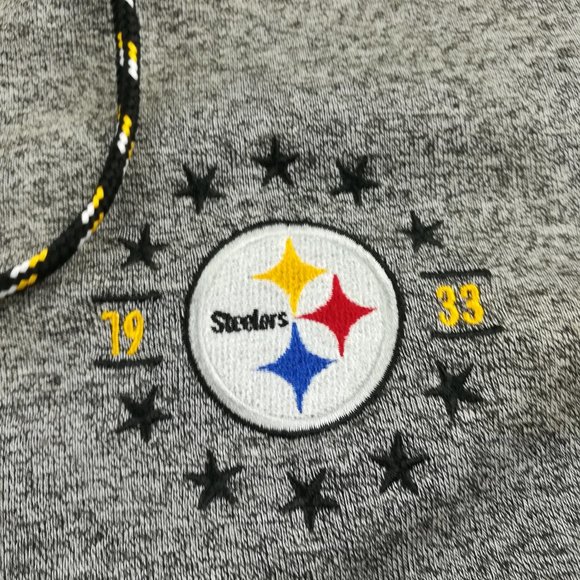 NWT Pittsburgh Steelers Hoodie Sweatshirt NFL 1st Collection Gradient Mens Large - Picture 3 of 9